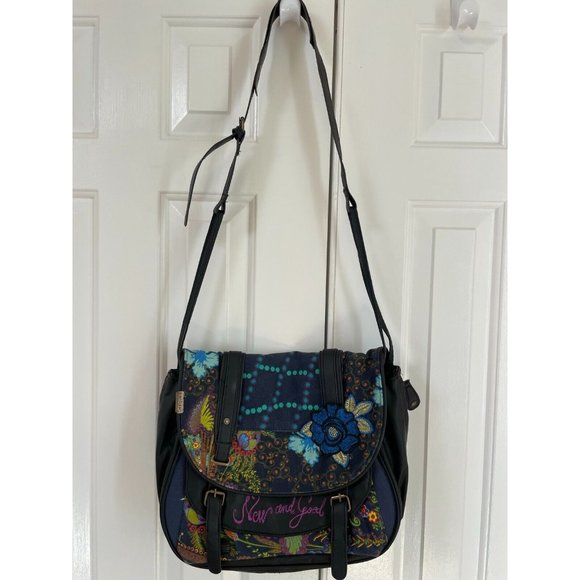 DESIGUAL  N e w and Good Cross body bag handbag laptop school - Picture 12 of 12